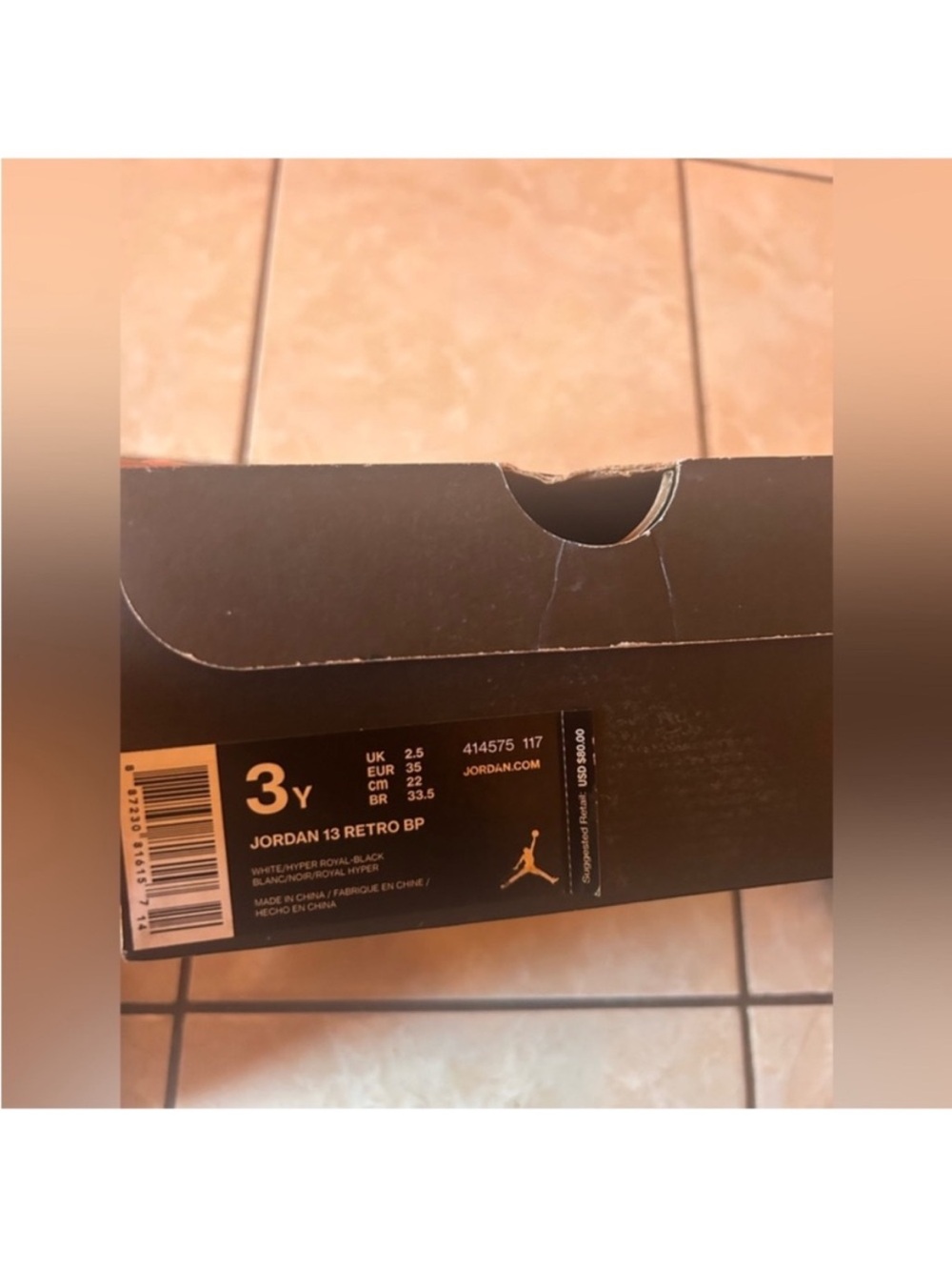 Jordan 13s White and Blue Pair - Picture 6 of 6